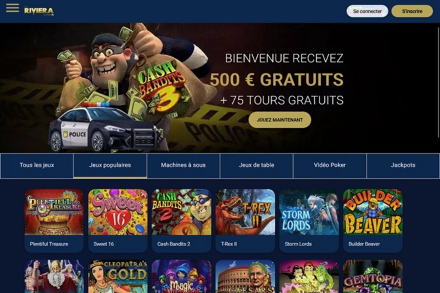 La Riviera Casino - Téléchargez notre App Mobile APK