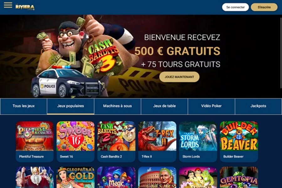 La Riviera Casino - Codes Promo Exclusifs à Ne Pas Rater