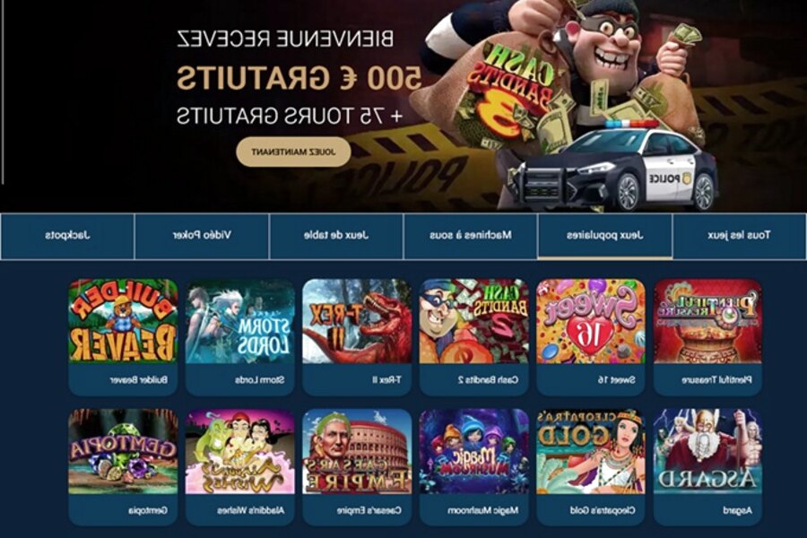 La Riviera Casino : Inscription Nouvel Utilisateur